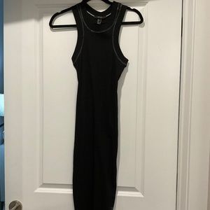 Forever21 cotton knit racer back maxi dress